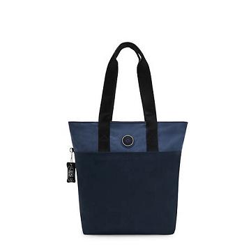 Kipling Hanifa 15" Tote Bag Laptopväska Blå | SE 1917TC